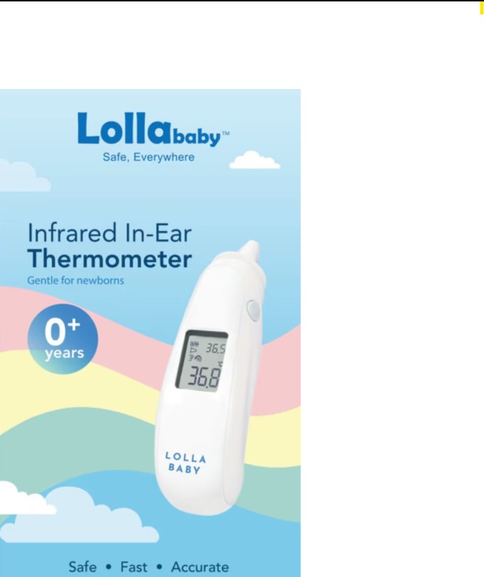 Lollababy In Ear Thermometer
